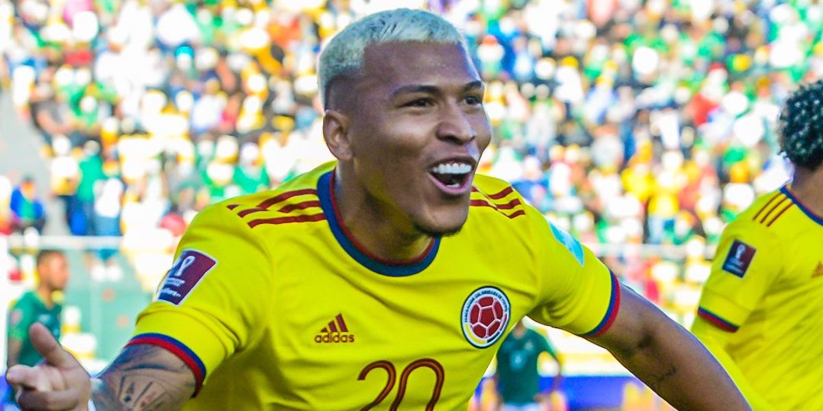 El cartagenero marcó el gol colombiano. 