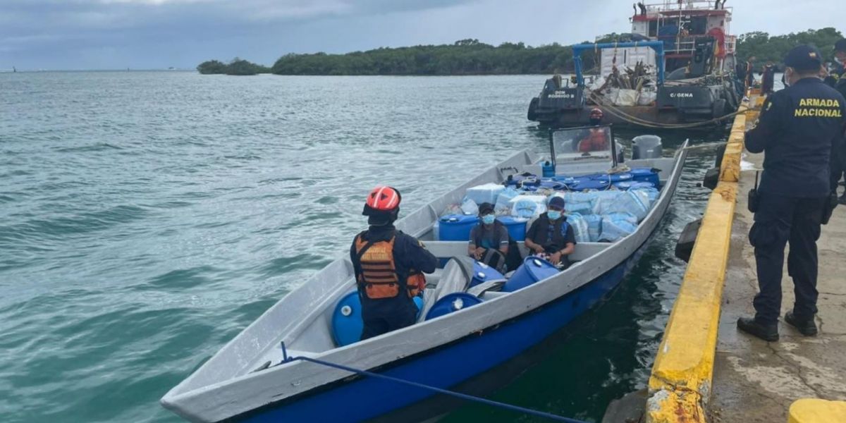 Operativo en San Andrés.