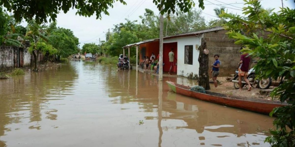 Inundaciones en Sucre.