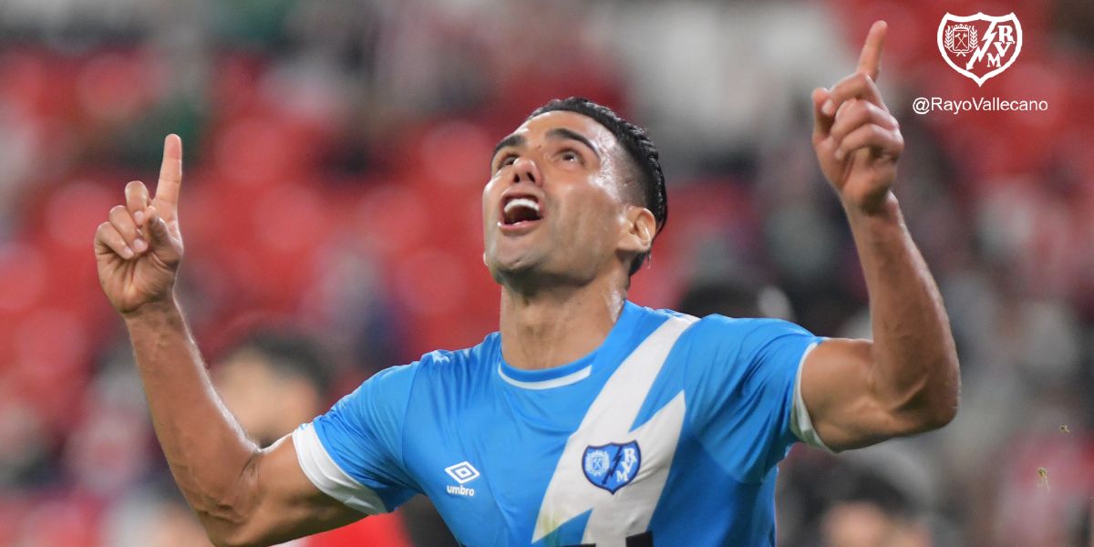 Rayo Vallecano El samario suma dos goles en la Liga.