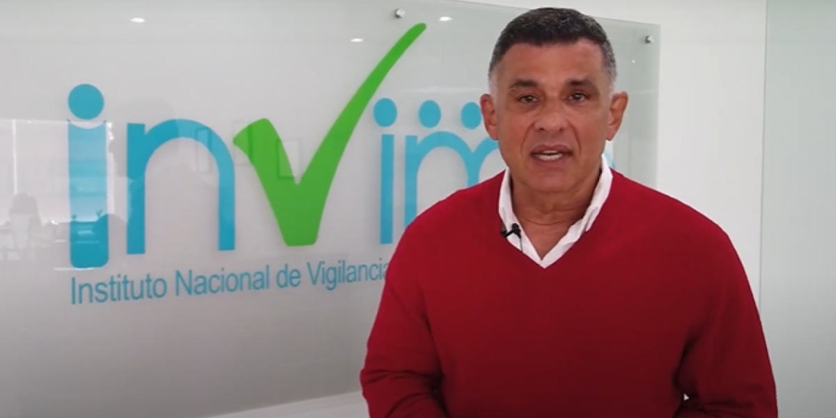 Captura de pantalla Julio César Aldana, director del Invima.