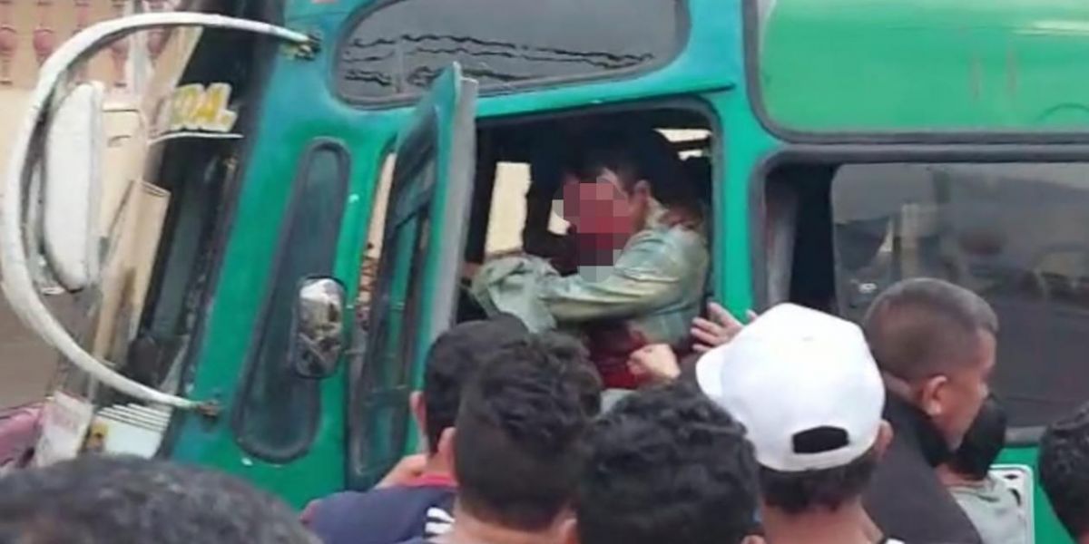 Captura de video Momento de los hechos