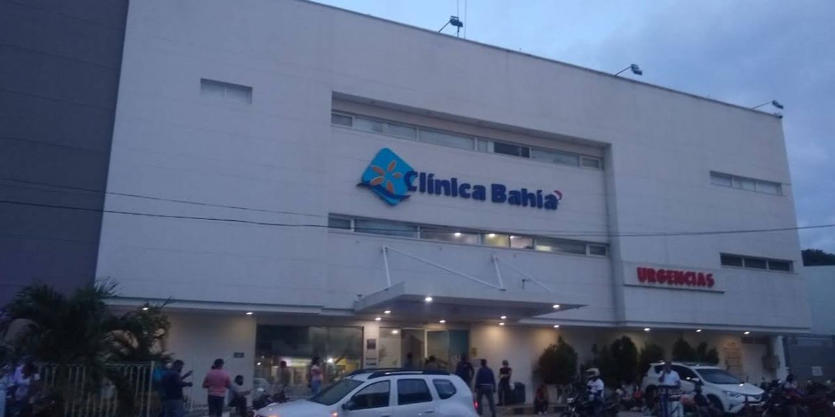 Seguimiento.co En la clínica Bahía se recupera la víctima, de 60 años de edad.