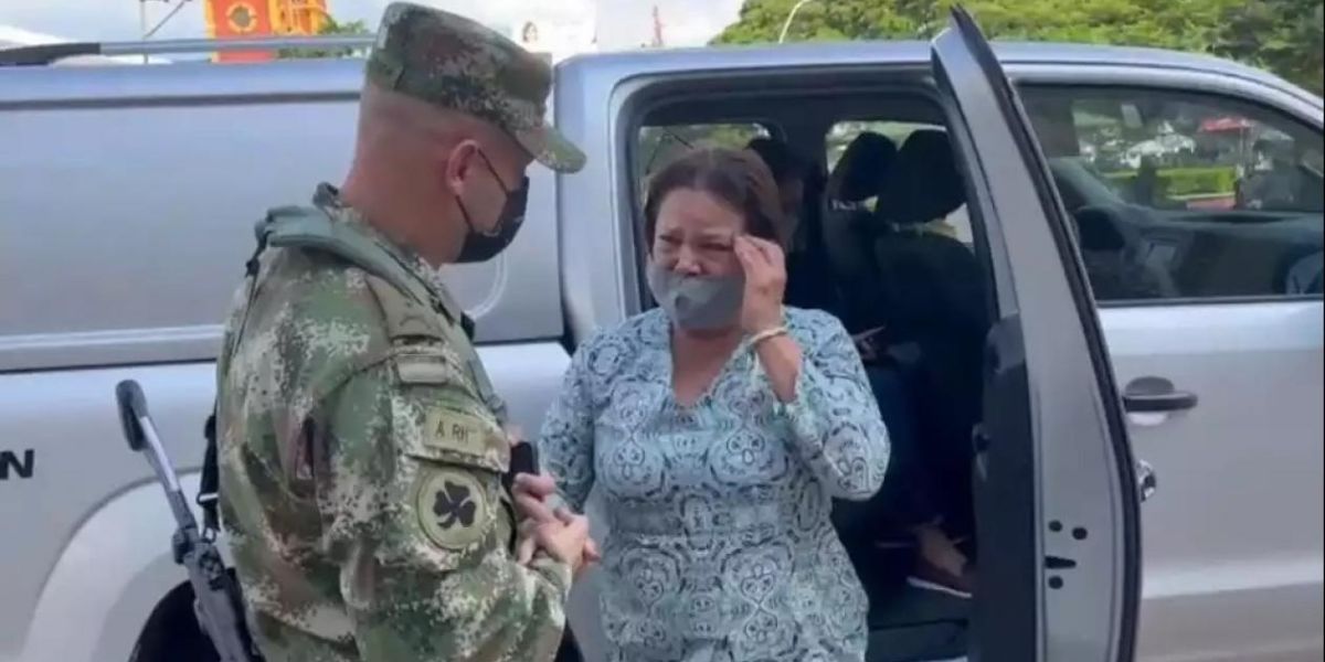 Ejército La reconocida empresaria avícola Marta Lucía Vargas Sánchez.