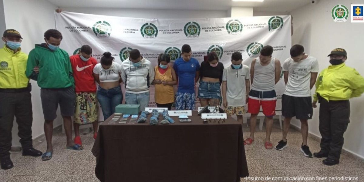Fiscalía Este resultado permite esclarecer 10 homicidios y 4 tentativas de homicidio ocurridos durante el 2021 en Barranquilla y Soledad.