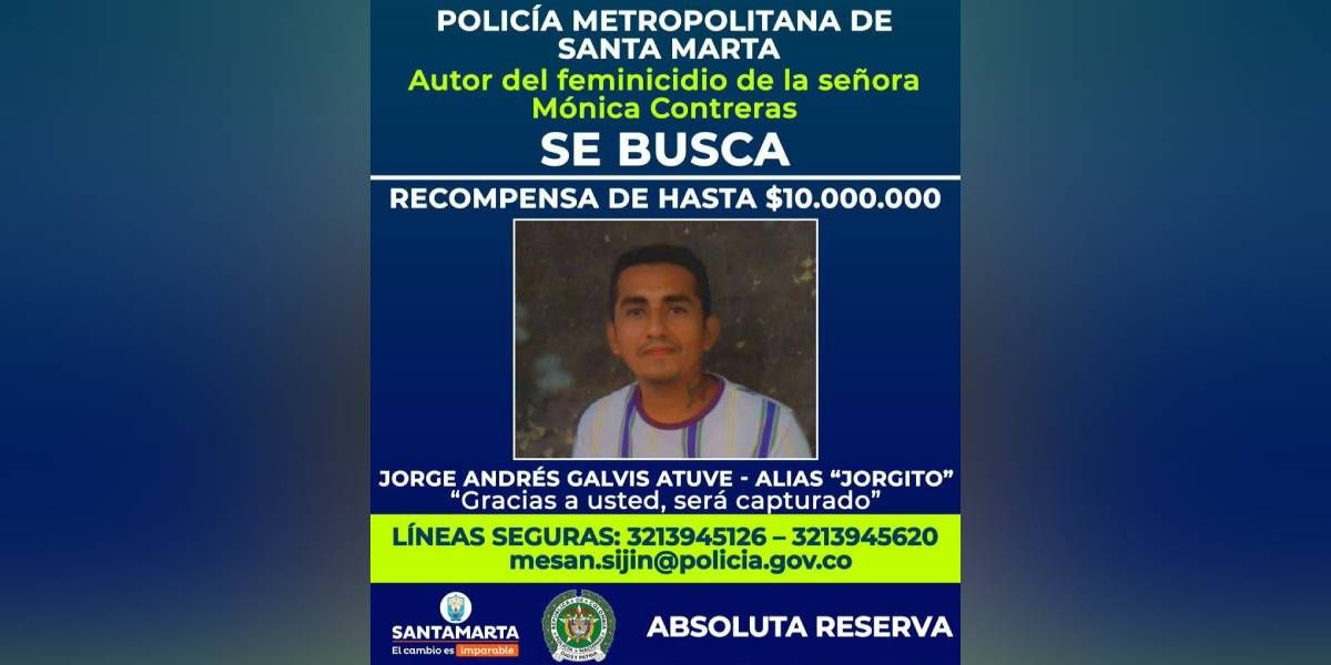 Policía Jorge Andrés Galvis Altuve.