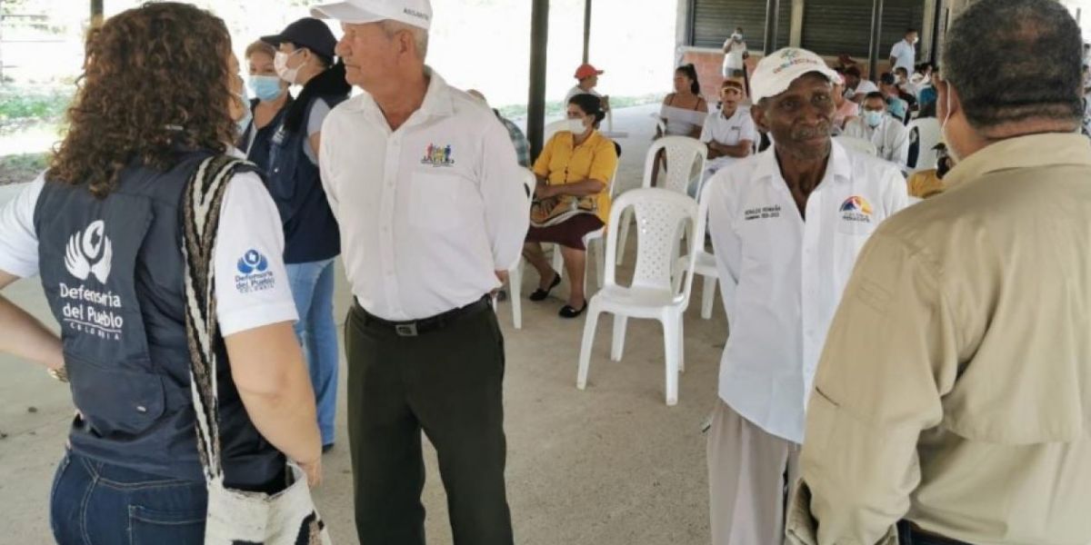 Defensoría del Pueblo Defensoría del Pueblo haciendo presencia en Arauca.