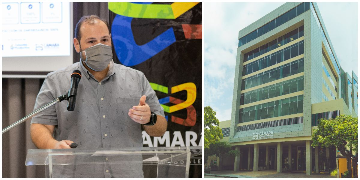 Cámara de comercio Andrés Felipe Vives, nuevo presidente de la Cámara de Comercio.