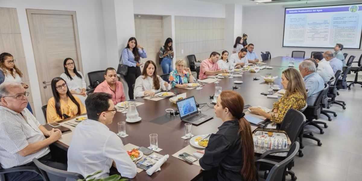Gobernación del Magdalena. La reunión se llevó a cabo este viernes.
