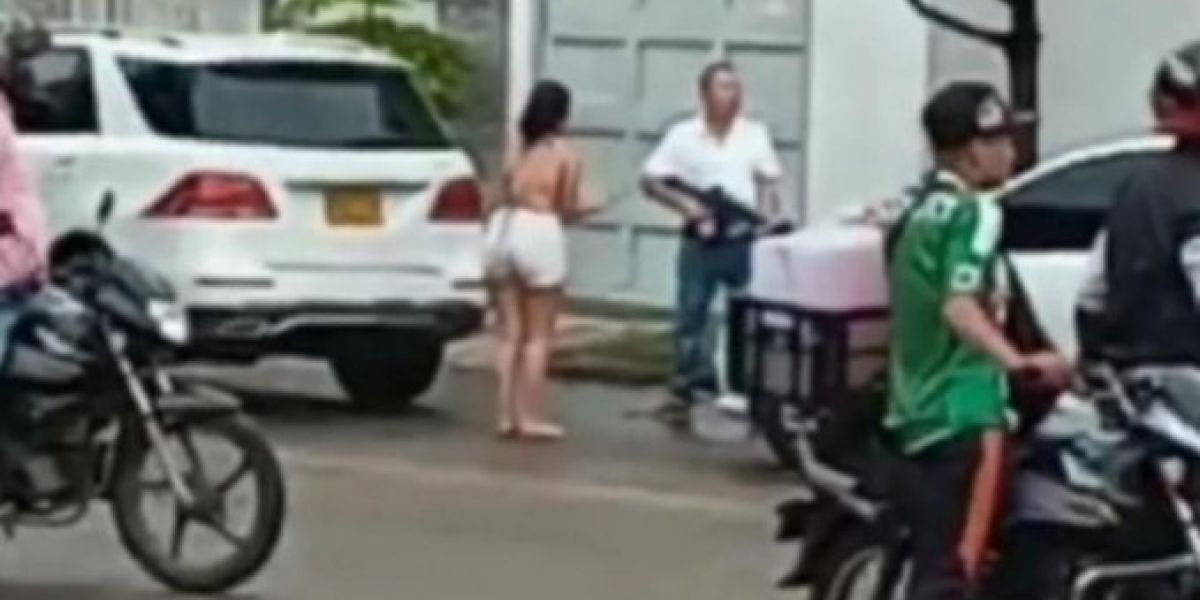 Captura de Video. El hecho ocurrió en Valledupar.