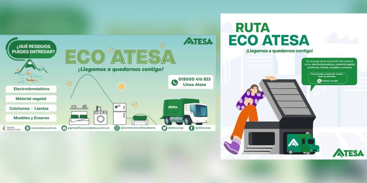 La Ruta Ecoatesa atenderá los requerimientos de la comunidad de forma gratuita