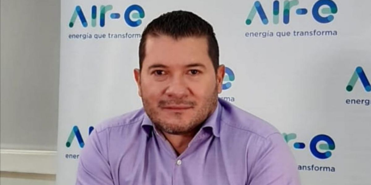 Zona Cero El gerente de la empresa Air-e, John Jairo Toro.