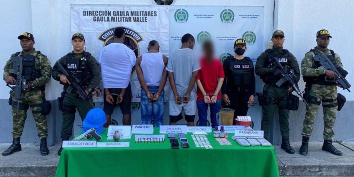 Tres presuntos integrantes del grupo delictivo ‘La Oficina’