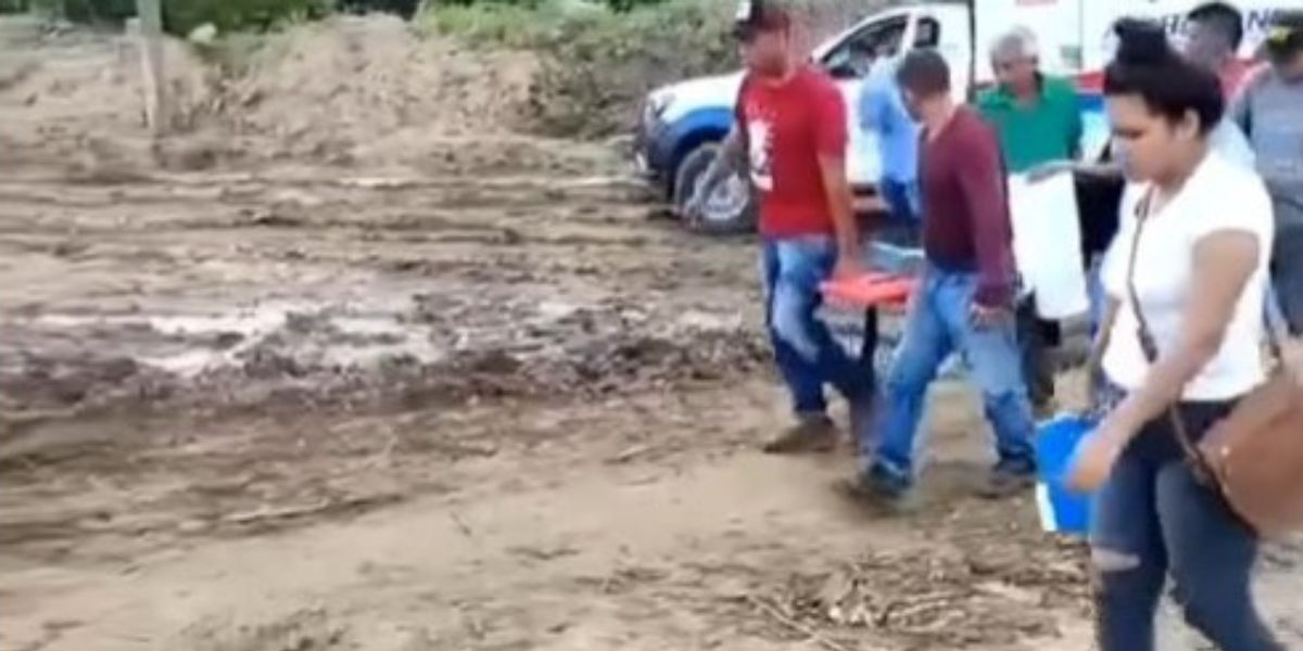 Captura de Video. El momento quedó registrado en un video.