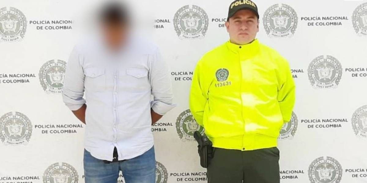 Fiscalía Fue capturado de la Policía Nacional por el delito de acto sexual abusivo con menor de 14 años agravado.