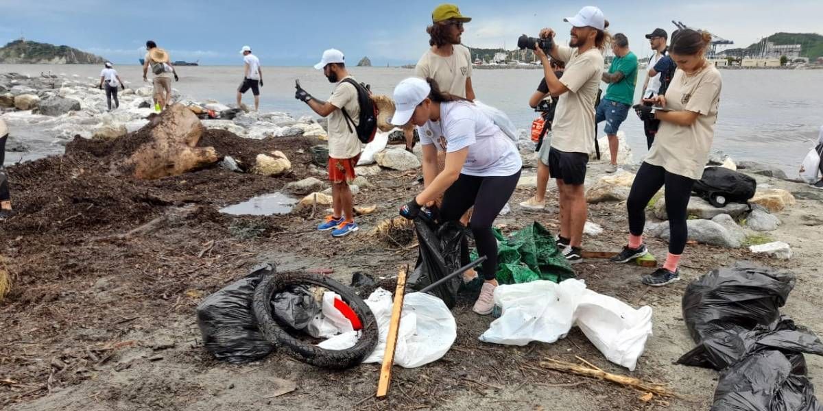 Jornada de limpieza en el sector de Los Cocos   