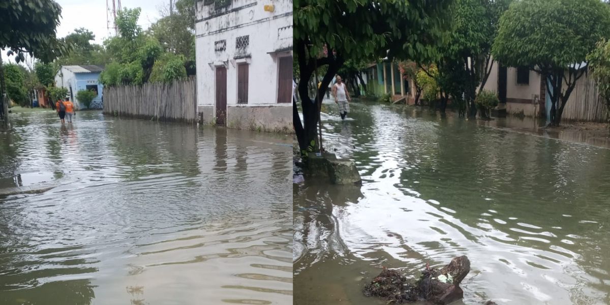 Así están las calles del municipio. 