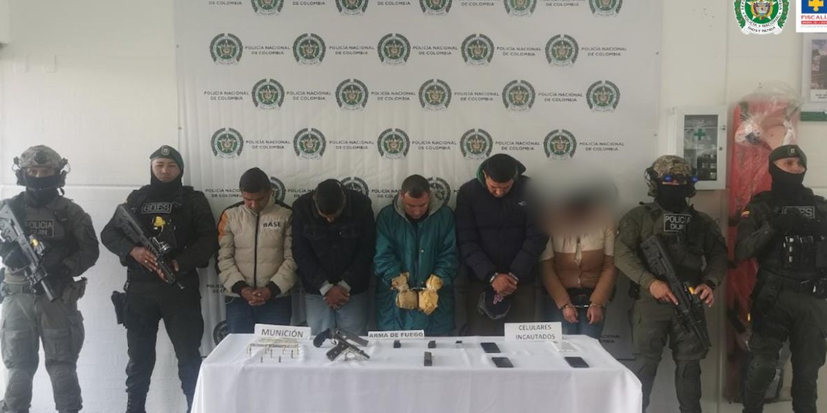 Fiscalía Cuatro de los señalados integrantes de esta organización delictiva.