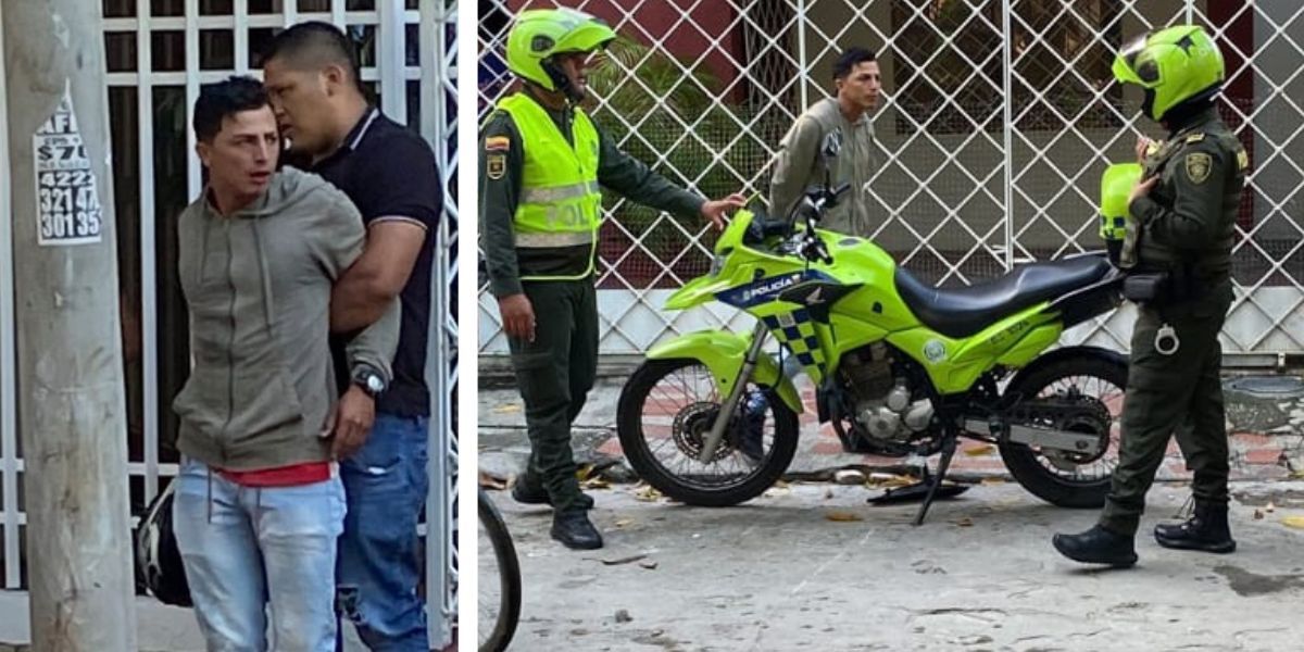 Presunto atracador detenido en Los Alcázares.