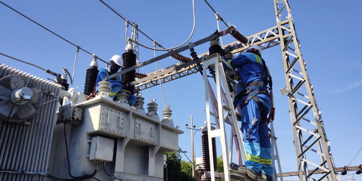 Air-e Los trabajos se realizarán este martes.