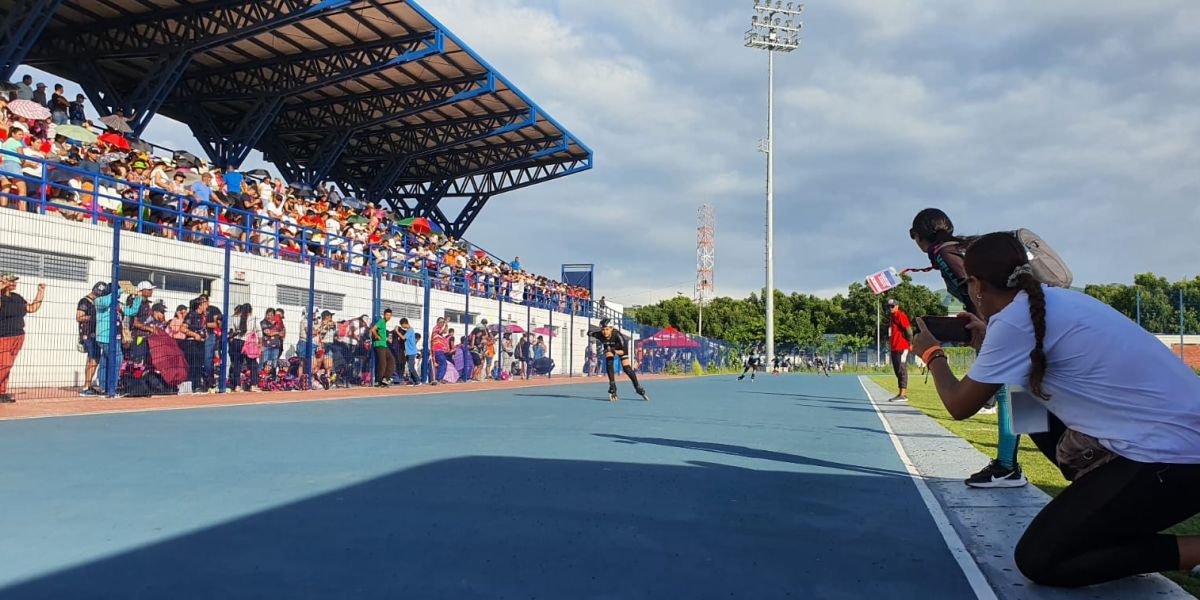 Las competencias se desarrollaron en el Polideportivo Sur. 
