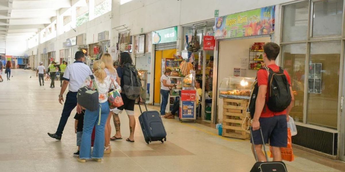 Central de Transporte de Santa Marta invita a todos los ciudadanos a comprar sus tiquetes solo dentro de las taquillas.