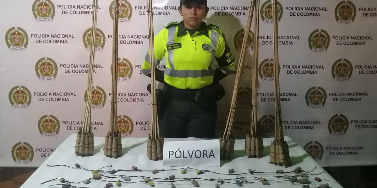 Policía Metropolitana de Santa Marta Incautación.