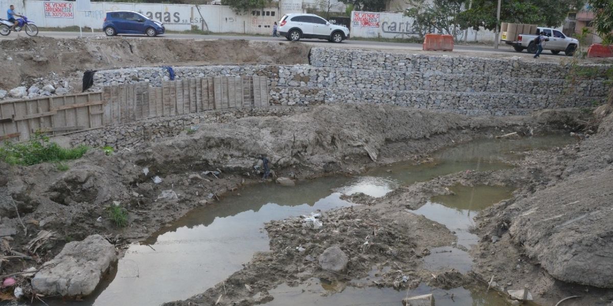 Archivo. Box culvert de La Lucha.