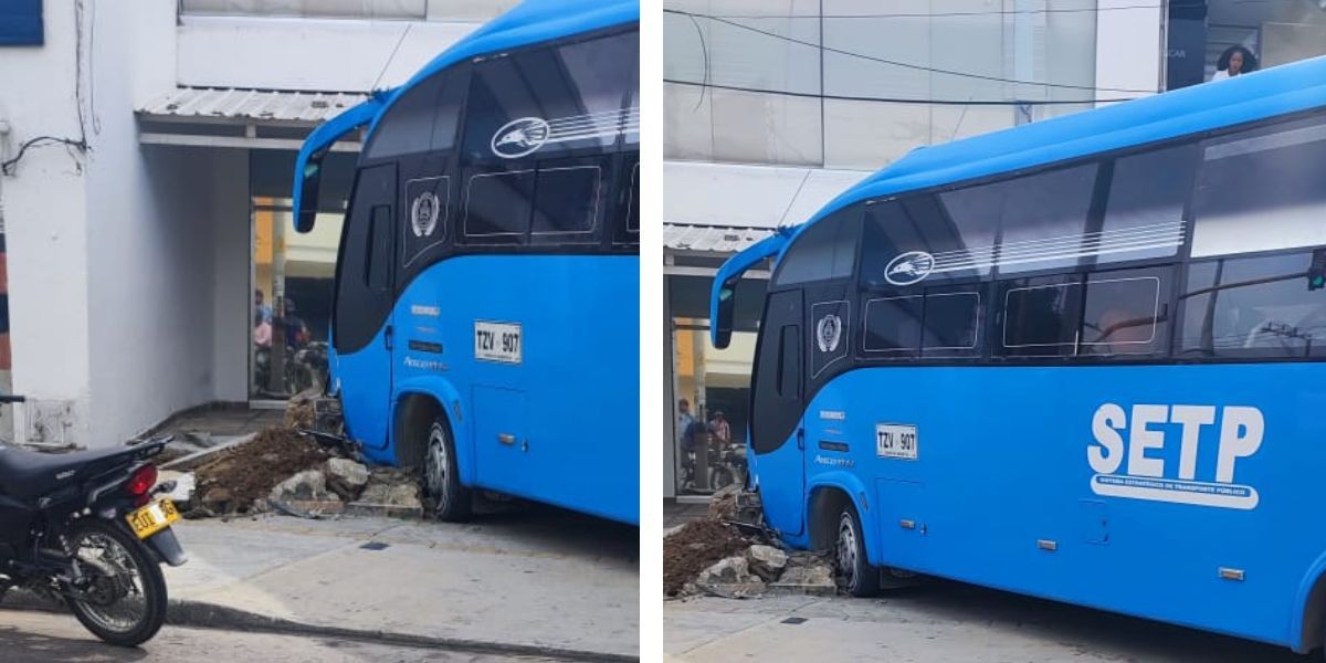 Accidente en la Avenida del Libertador