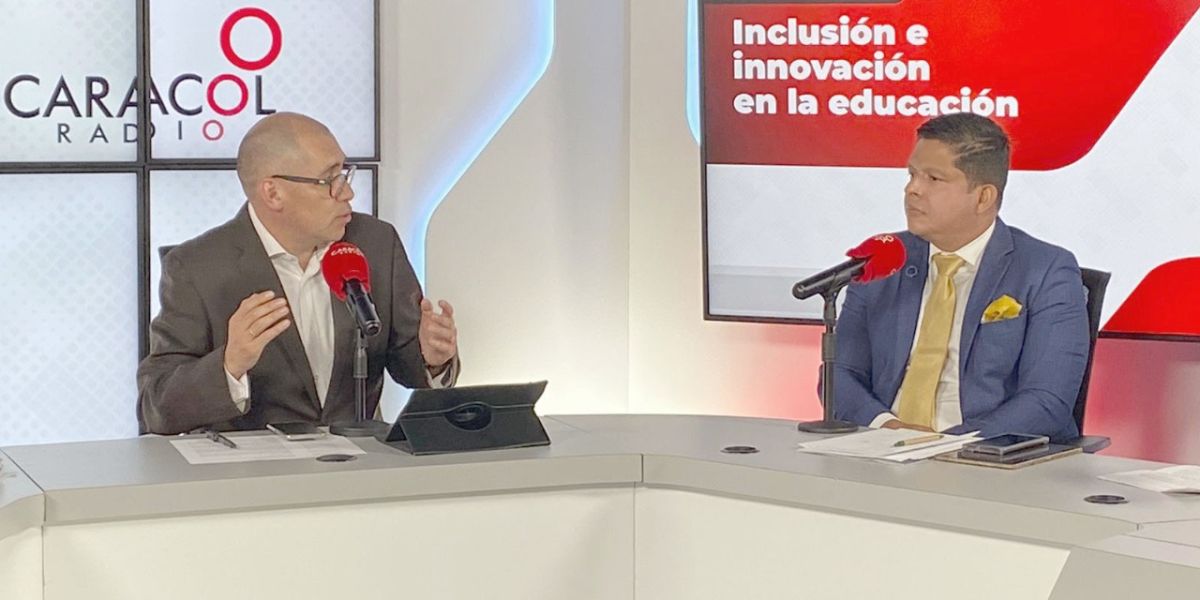 Unimagdalena Pablo Vera, durante su participación en el ‘Foro Caracol Radio'.