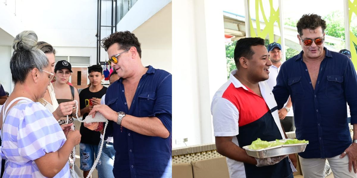 Air-e Carlos Vives, fundador de la fundación Tras La Perla.