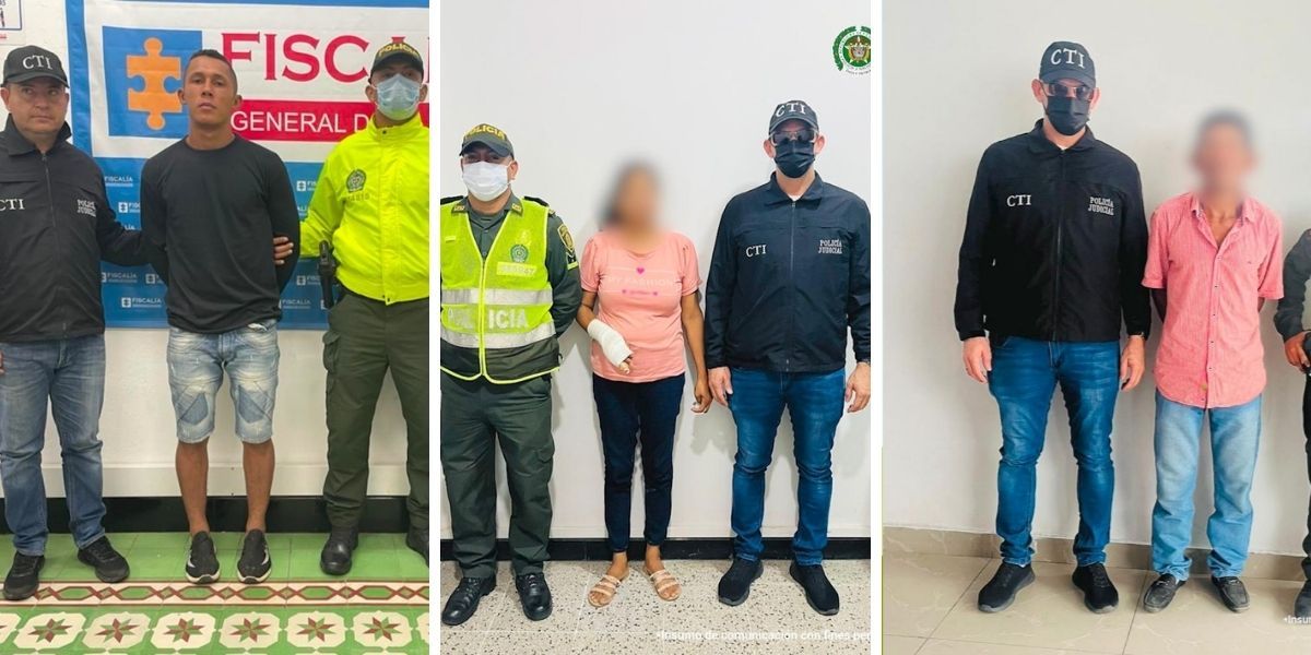 fiscalía capturados
