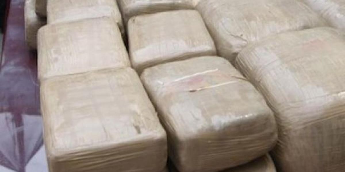 Cortesía Cocaína incautada.