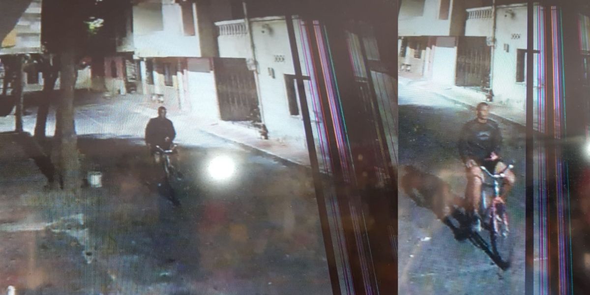 Seguimiento Hombre captado en las cámaras.
