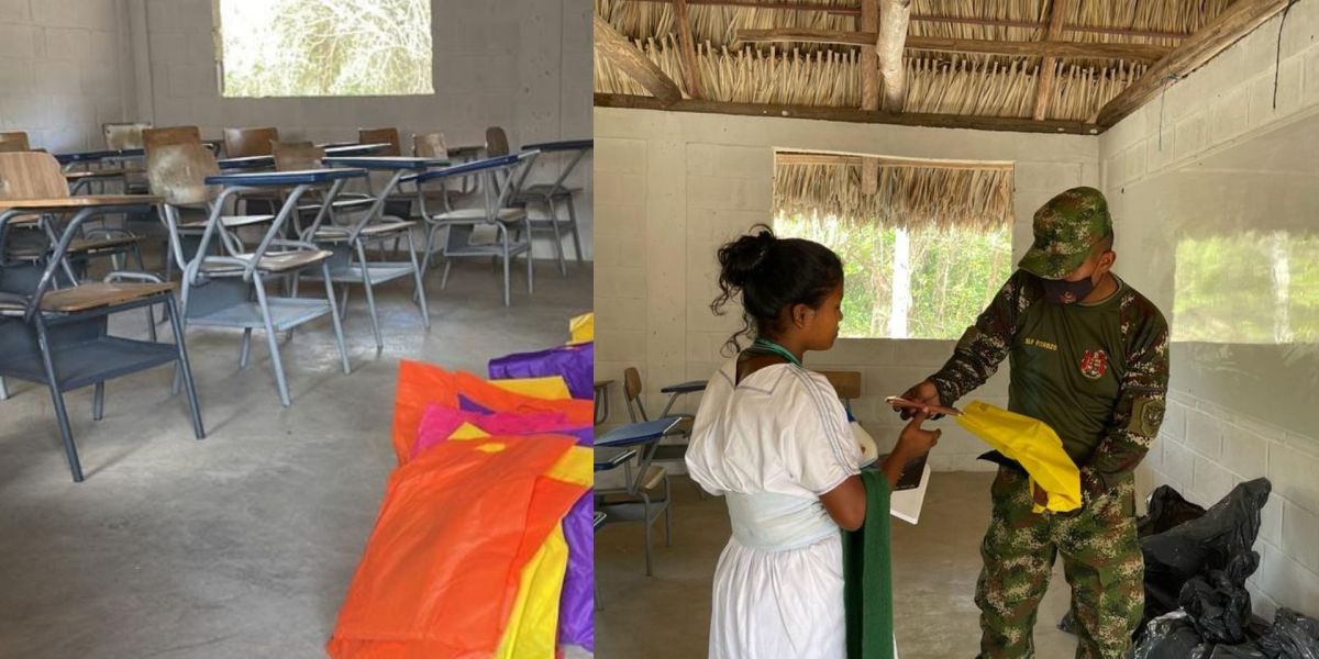 Seguimiento. Entrega de kits escolares.