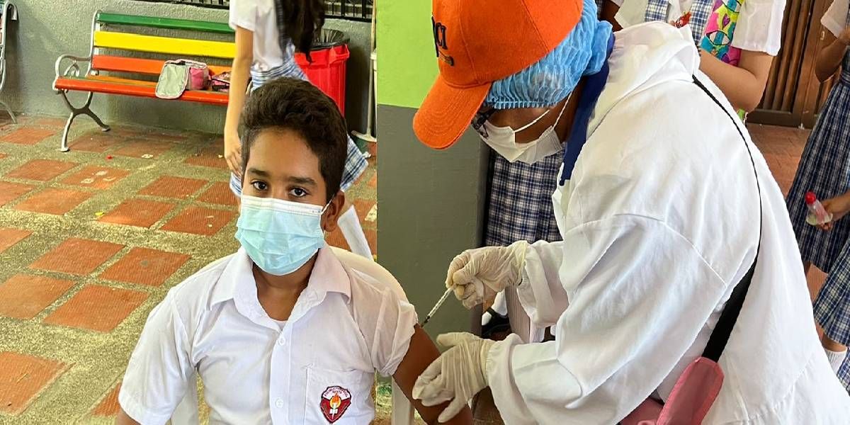 Gobernación del Magdalena. Las dosis vienen siendo aplicadas en niños y jóvenes entre los 3 y 19 años.