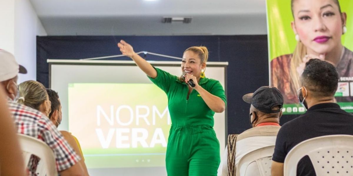 Norma Vera sería elegida este 13 de marzo como senadora de Colombia.