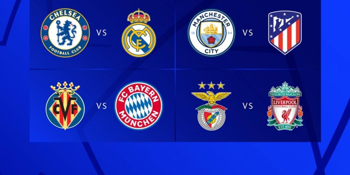 UEFA Cruces de cuartos de final.