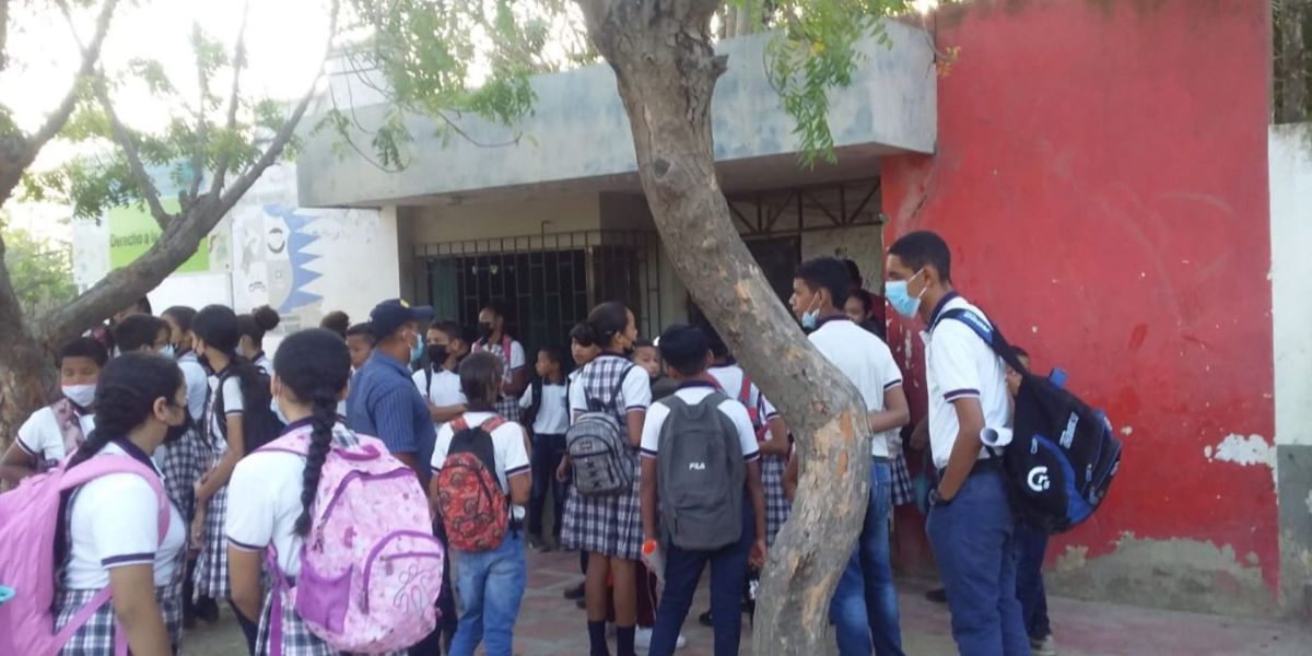 Seguimiento. Estudiantes de Remolino fueron claros: no vuelven a clases sin condiciones.