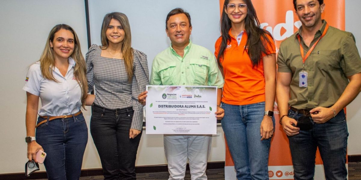Seguimiento. Emprendimientos y empresas recibieron este sello ambiental.
