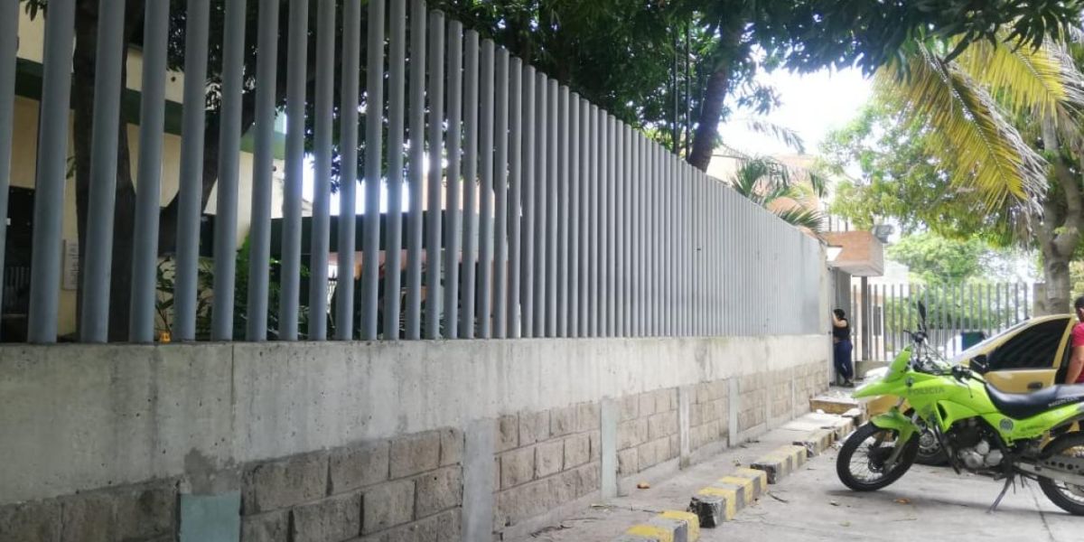 Zona Cero Sede de Medicina Legal en Barranquilla.