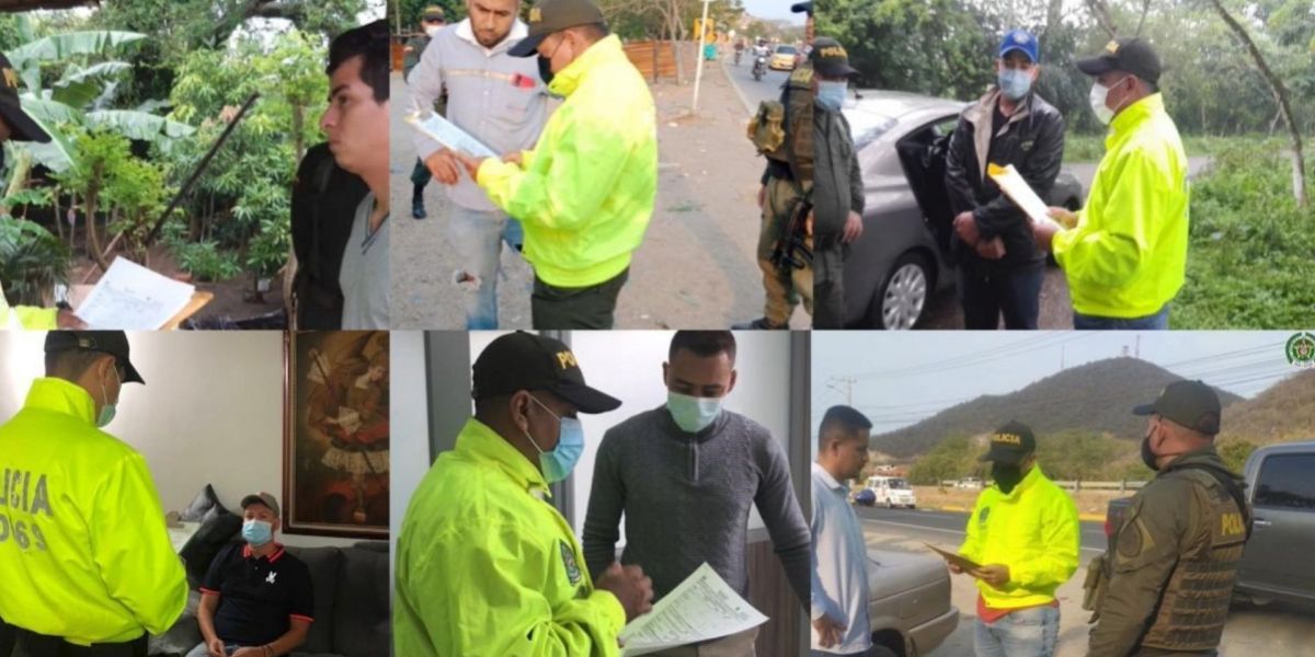 Seguimiento Policías capturados.