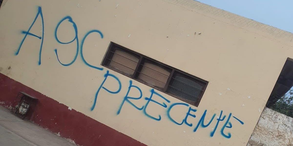 Cortesía. Grafitis de las AGC.
