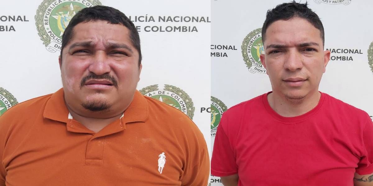 Policía Metropolitana de Santa Marta Estaban en el cartel de los más buscados.