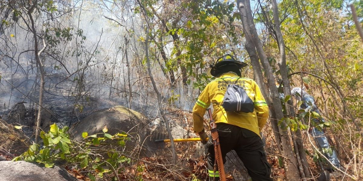 Cortesía Bomberos de Santa Marta
