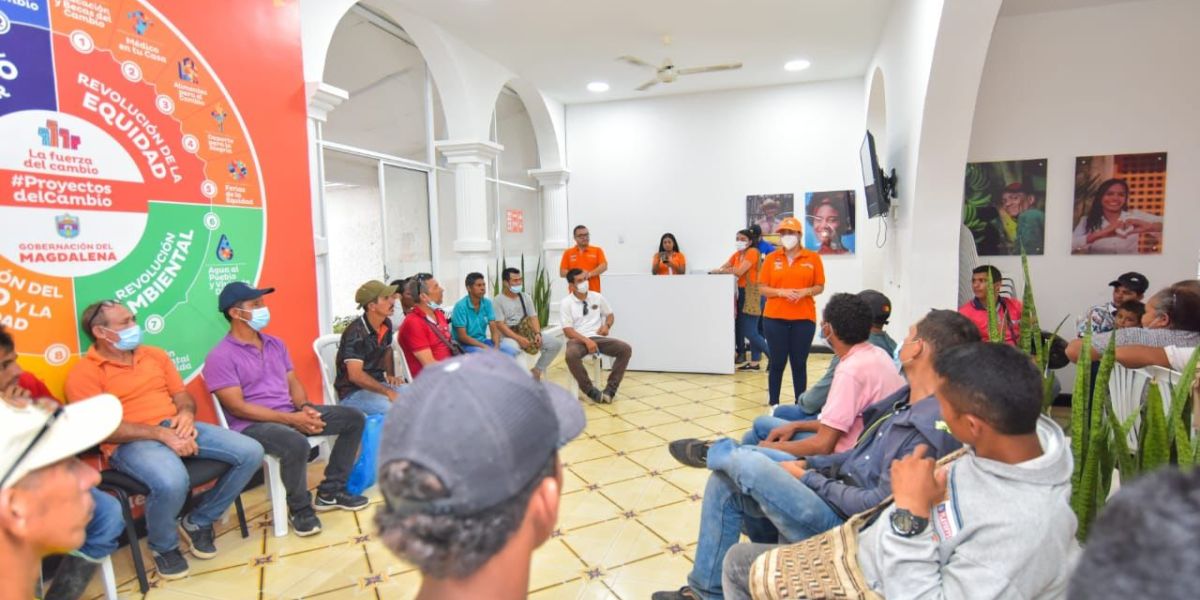 Gobernación del Magdalena. Las familias se han desplazado para la zona urbana.