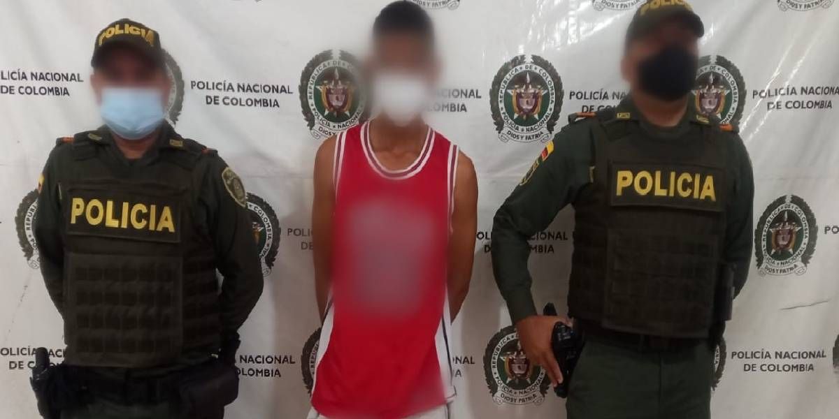 Policía del Magdalena El presunto asesino.