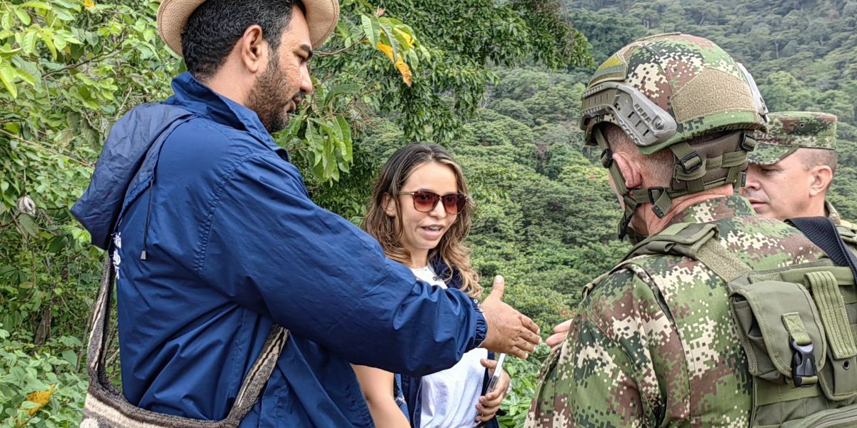 Ejército Ejército realizan acciones para tomar el control de la zona.