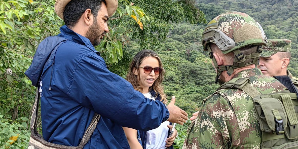 Ejército realizan acciones para tomar el control de la zona. 