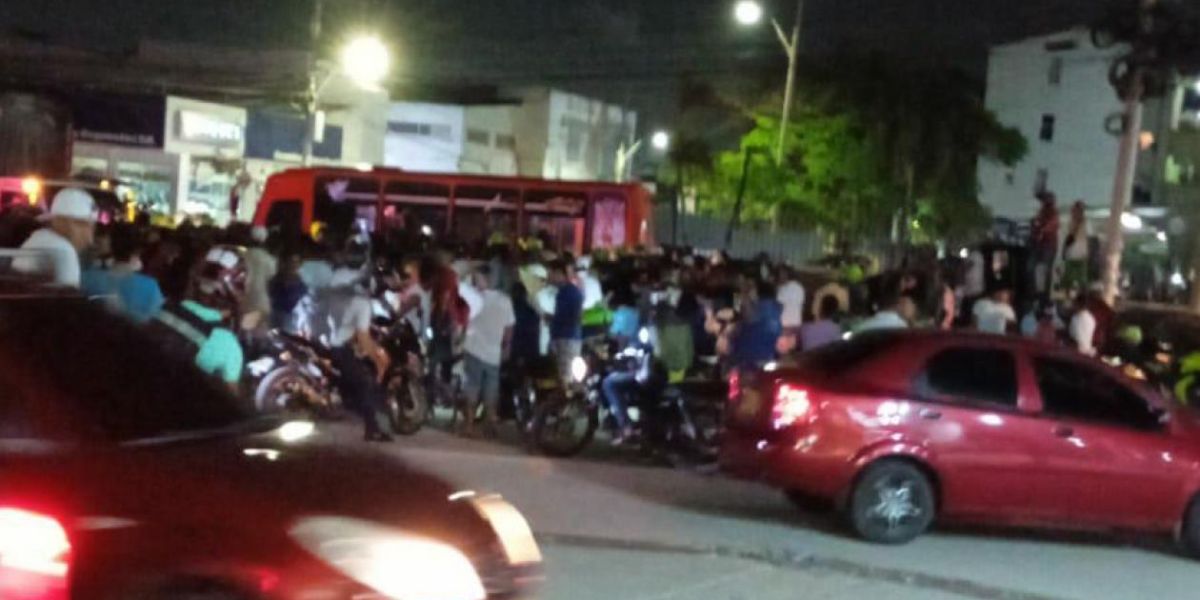 Cortesía En este lugar ocurrieron los hechos en la noche del lunes.